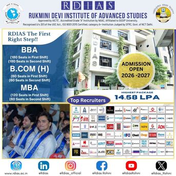Delhi, Education, Top 5 BBA Colleges In IP University Rank Wise For BBA Admission 2026 - RDIAS