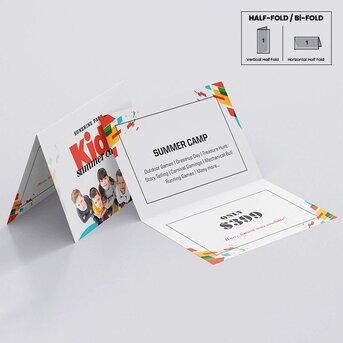 Los Angeles, Printing, Order Folded Pearl Metallic Greeting Cards From PrintMagic