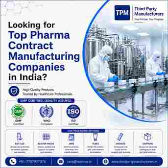 Mumbai, Medical, Looking For Top Pharma Contract Manufacturing Companies In India?