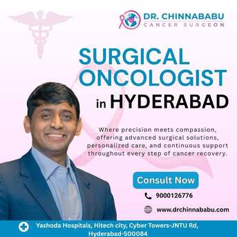 Hyderabad, Health, Best Surgical Oncologist In Hyderabad | Dr. Chinnababu Sunkavalli