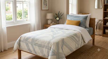 Mumbai, Household Items, INR 1499,  Bed Sheet For Single Bed Pure Cotton Single Bedsheets Online | Theindiglobal