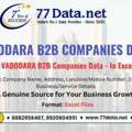 Verified 23000+ Vadodara Companies List With Free Sample Data