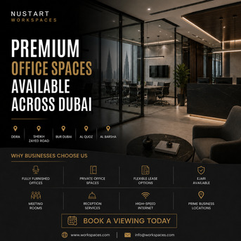 Dubai, Offices, AED 18000,  10 Sq. Meter,  Fully Furnished Office Space For Rent In Dubai &ndash; Prime Business Locations