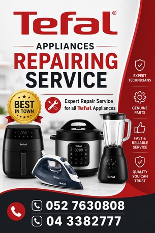 Dubai, Appliance Repair, TEFAL APPLIANCES REPAIRING SERVICE DUBAI SAME DAY REPAIRING SERVICE DUBAI
