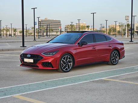 Riyadh, Vehicles, Cars & Trucks , SAR 85000,  Hyundai Sonata N Line,  2021,  Automatic,  157000 KM,  Hyundai Sonata N-Line