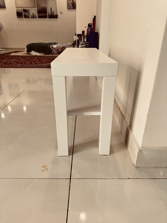 Al Arid, Furniture, SAR 50,  IKEA Lack Side Table With Shelf (2No.)