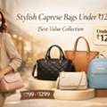INR 1299,  Caprese Bags Discount: Save Big On Slings, Wallets & Backpacks