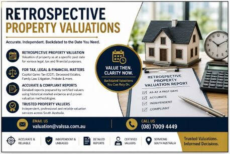 Sydney, Real Estate, Retrospective Property Valuations &ndash; Accurate Backdated Property Valuation Reports
