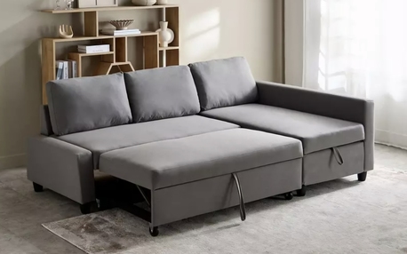 Khobar, Furniture, SAR 700,  Corner Sofa Bed With Storage!
