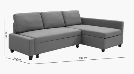 Khobar, Furniture, SAR 700,  Corner Sofa Bed With Storage!