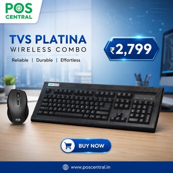 Noida, Computers, INR 2799,  Order TVS Platina Wireless Combo Online Today
