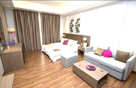Sanabis, Apartments, Flats, Houses & Villas, BHD 260/month,  1 BR,  High Floor Studio | Pool View | WiFi & EWA Included | Sanabis | BD 260