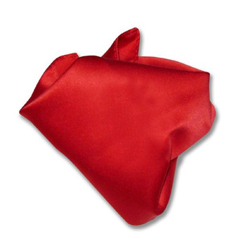 New York, Fashion & Design, Red Handkerchief For Men | Premium Pocket Square