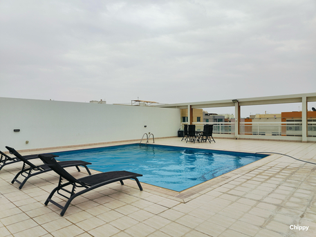 Busaiteen, Apartments, Flats, Houses & Villas, BHD 240,  1 BR,  Modern Studio For Rent | Busaiteen | Pool, Gym & Parking | BD 240