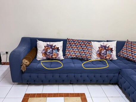 Riyadh, Furniture, SAR 250,  6-Seater SOFA BLUE