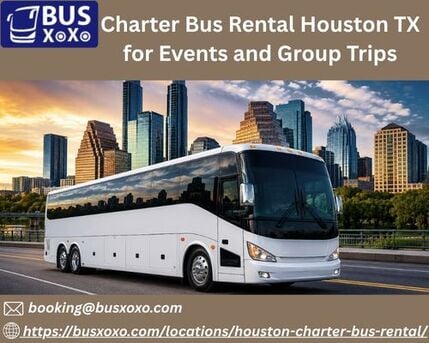 Houston, Travel, Charter Bus Rental Houston TX For Events And Group Trips