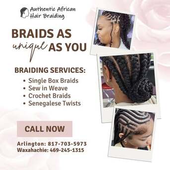 Dallas, Beautician, Protective Hair Braiding Services In Waxahachie, TX