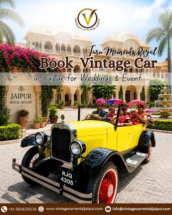 Jaipur, Travel, Vintage Car For Wedding Price &ndash; Hire Royal Vintage Cars In Jaipur