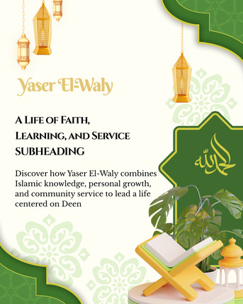 Perth, General, Islamic Values That Guide Yaser El-Waly