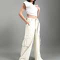 INR 1499,  Buy Stylish Cargo Pants For Women That Blend Fashion And Utility | Go Colors