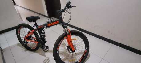 Manama, Bicycles, BHD 65,  Black And Orange Folding Gear Cycle