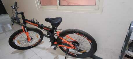 Manama, Bicycles, BHD 65,  Black And Orange Folding Gear Cycle