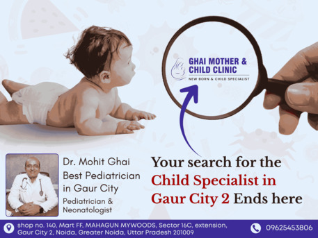 Greater Noida, Health & Beauty Items, Child Specialist In Gaur City 2 | Dr. Mohit Ghai