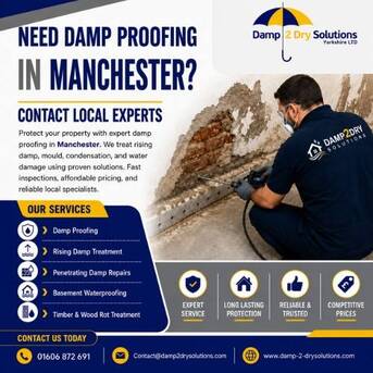 Manchester, Household Items, Need Damp Proofing Manchester? Contact Trusted Local Experts