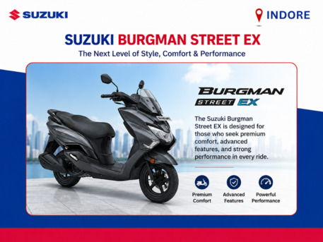 Indore, Business, Find The Right Suzuki Burgman Street EX In Indore