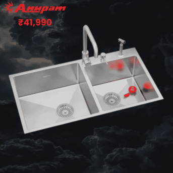 Delhi, Household Items, INR 17990,  Durable Stainless Steel Double Bowl Kitchen Sink