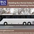 Wedding Bus Rental Dallas For Guests And Wedding Parties