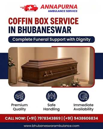 Bhubaneswar, Medical, Quality Dead Body Coffin Box In Bhubaneswar