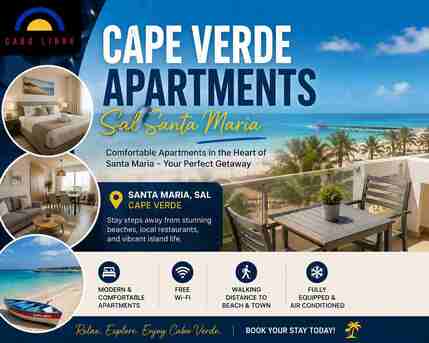 Praia, Travel, Comfortable Holiday Stays In The Beautiful Santa Maria, Sal Island
