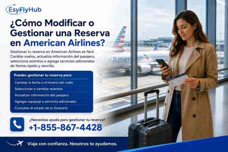New York, Travel, ¿Cómo Modificar O Gestionar Una Reserva En American Airlines?