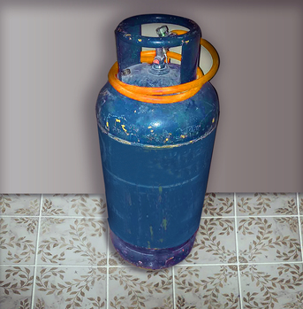 Hoora, Appliances, BHD 22,  Gas Cylinder With Stove - BD 22