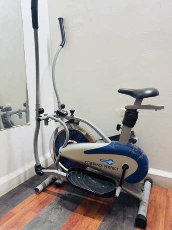 Riyadh, Household Items, SAR 300,  "Orbitrack Perfect Elliptical & Exercise Bike &ndash; 2-in-1 Home Gym, For Sale