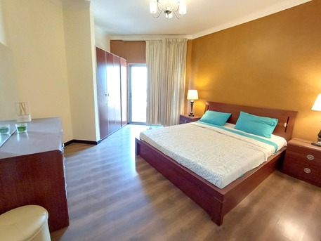 Juffair, Apartments, Flats, Houses & Villas, BHD 330/month,  Furnished,  2 BR,  130 Sq. Meter,  Gorgeous Flat  Offer Price Closed Kitchen  Balcony I Near Oasis Mall Juffair