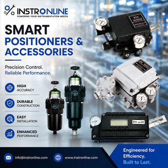 Mumbai, Industrial Machinery, Smart Valve Positioner Dealers | Instronline