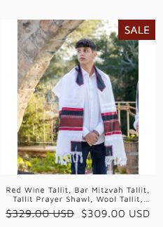 Jerusalem, Clothing & Accessories, Embrace The Warmth And Comfort Of A Wool Tallit From Galilee Silks!