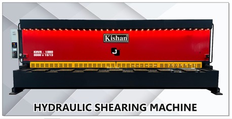 Riyadh, Heavy Equipment, SAR 1,  ماكينة قص هيدروليك Kishan | Hydraulic Shearing Machine