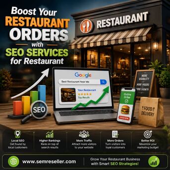 New Delhi, Business, Boost Your Restaurant Orders With SEO Services For Restaurant