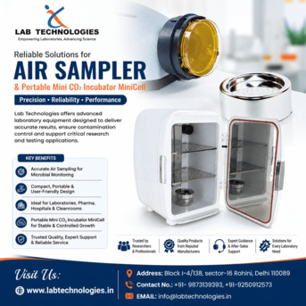 Rohini, Machinery, Air Sampler Solutions For Modern Labs | Lab Technologies