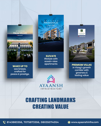 Visakhapatnam, Apartments, Flats, Houses & Villas, Vizag&rsquo;s Top Builders | Ayaansh Infra Projects
