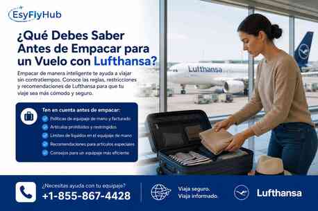 New York, Travel, ¿Qué Debes Saber Antes De Empacar Para Un Vuelo Con Lufthansa?