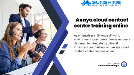 Mumbai, Lessons Offered, Avaya Cloud Contact Center Training Online | Sunshine Learning