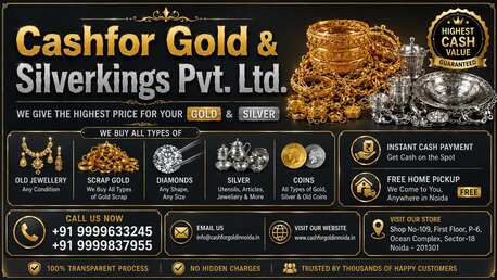 Noida, Financial, Cash For Silver In Noida | Need Quick Money? Cash For Silver