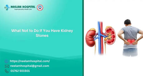 Mumbai, Health, What Not To Do With Kidney Stones
