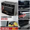 SAR 800,  LG Refrigerator 5burner Stove Digital 3seater Leather Sofa