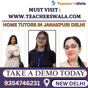 New Delhi, Education, Home Tutors In Janakpuri Delhi | Teacherswala