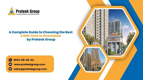 Ghaziabad, Real Estate, A Complete Guide To Choosing The Best 2 BHK Flats In Ghaziabad By Prateek Group
